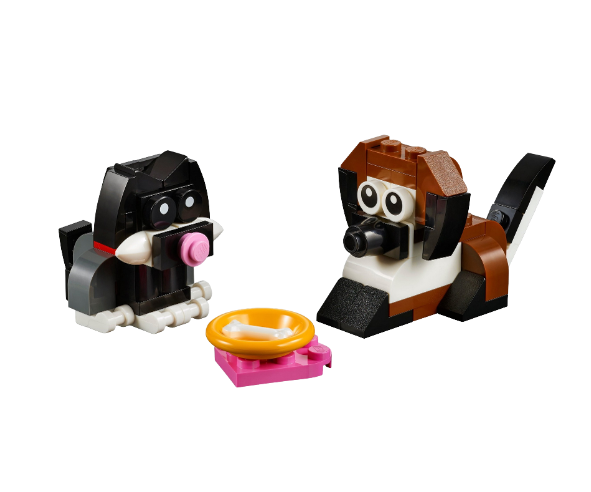 Lego 40401 Friendship Day - Cat & Dog Polybag