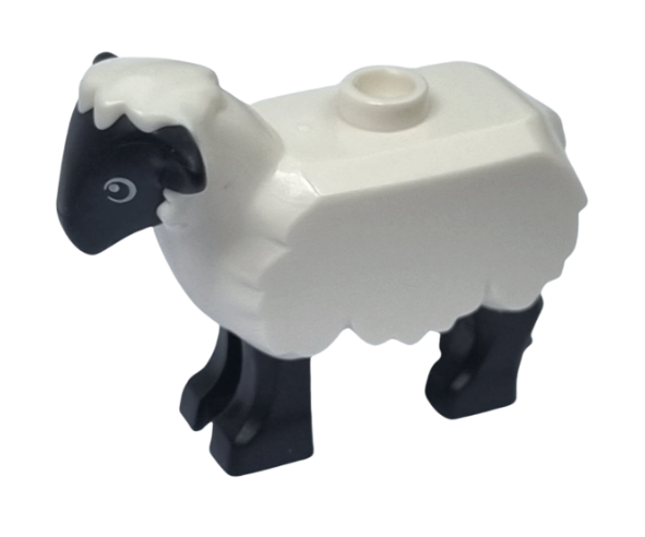 Lego White Sheep - 74188pb01