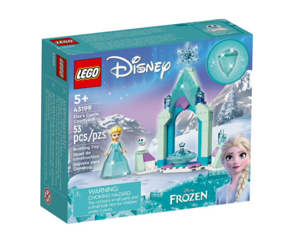 Lego 43199 Elsa's Castle Courtyard