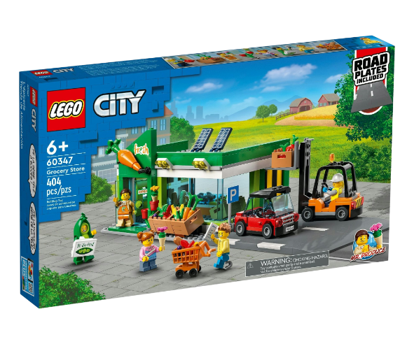 Lego 60347 Grocery Store With Asda Stickers