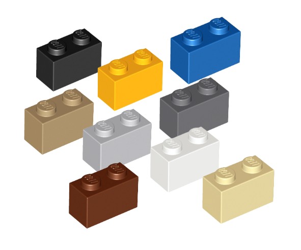 Lego Bricks 1x2