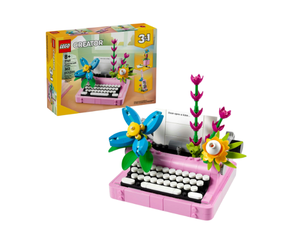 Lego 31169 Typewriter with Flowers