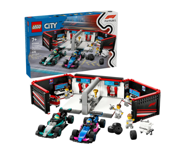 Lego 60444 F1 Garage