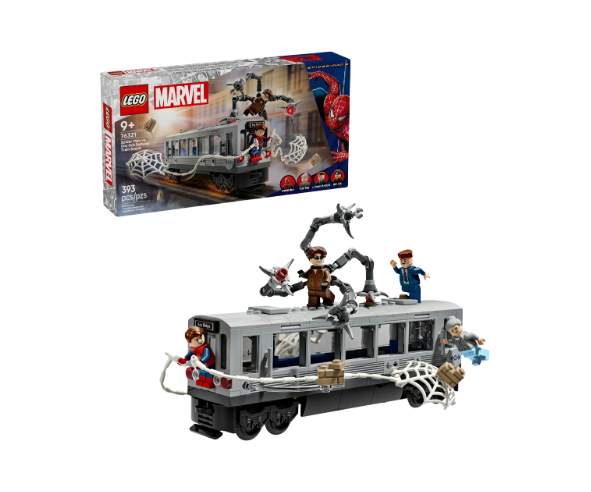 Lego 76321 Spider-Man vs. Doc Ock Subway Train Scene