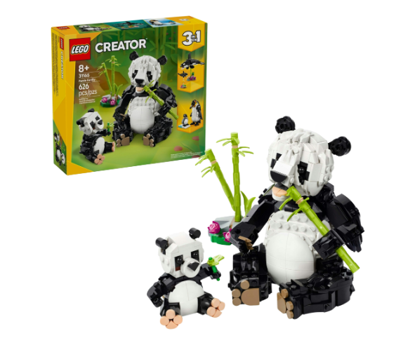 Lego 31165 Panda Family