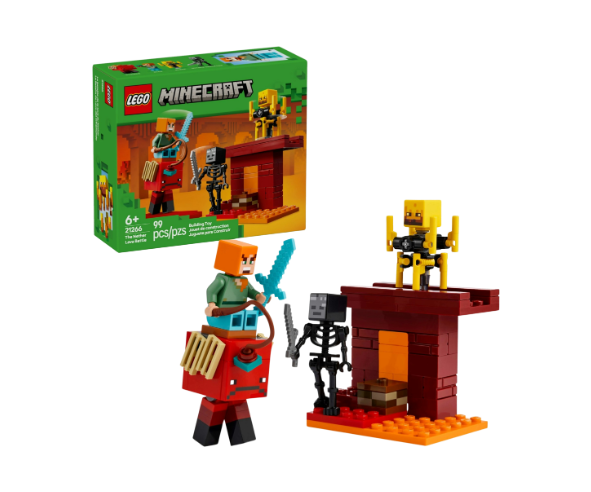 Lego 21266 The Nether Lava Battle