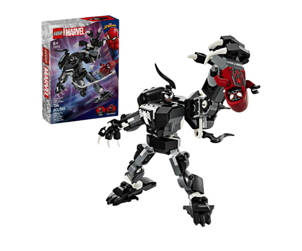 Lego 76276 Venom Mech Armor vs. Miles Morales