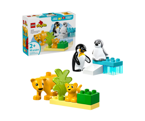 Lego 10442 Wild Animal Families: Penguins & Lions