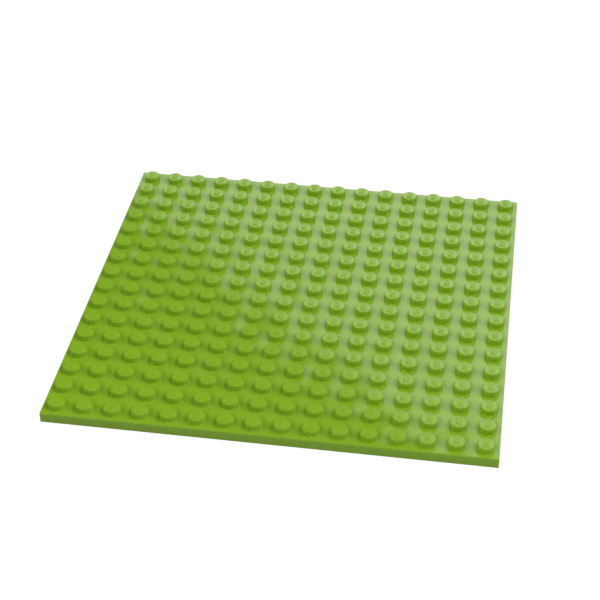 Lego Plates 16×16 - Lime