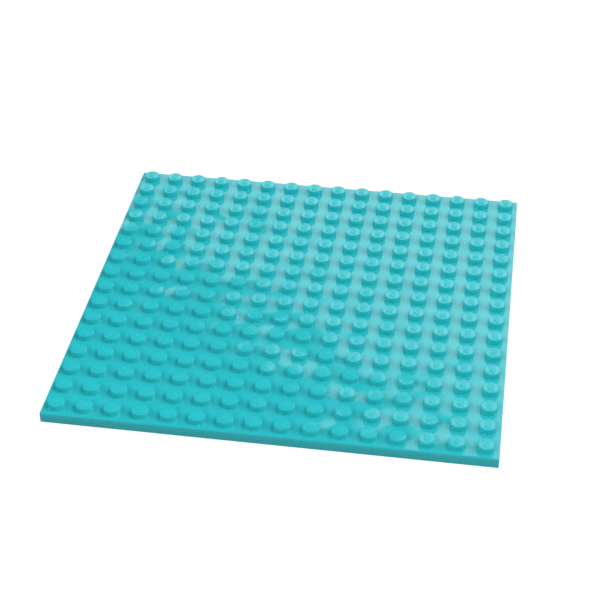 Lego Plates 16×16 - Medium Azure