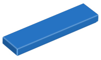 Lego Tiles 1×4 - Blue