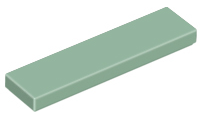 Lego Tiles 1×4 - Sand Green