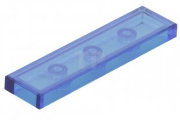 Lego Tiles 1×4 - Trans-Dark Blue