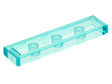 Lego Tiles 1×4 - Trans-Light Blue