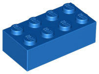 Lego Bricks 2×4 - Blue