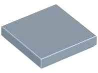 Lego Tiles 2×2 - Sand Blue