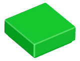 Lego Tiles 1×1 - Bright Green