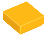 Lego Tiles 1×1 - Bright Light Orange