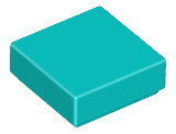 Lego Tiles 1×1 - Dark Turquoise