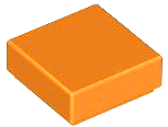 Lego Tiles 1×1 - Orange