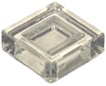 Lego Tiles 1×1 - Trans-Clear