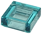 Lego Tiles 1×1 - Trans-Light Blue