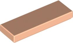 Lego Tiles 1×3 - Light Nougat
