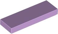 Lego Tiles 1×3 - Lavender