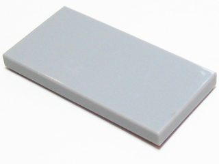 Lego Tiles 2×4 - Light Bluish Grey