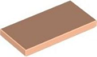 Lego Tiles 2×4 - Light Nougat