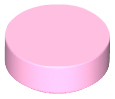 Lego Tiles 1×1 Round - Bright Pink