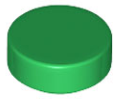 Lego Tiles 1×1 Round - Green