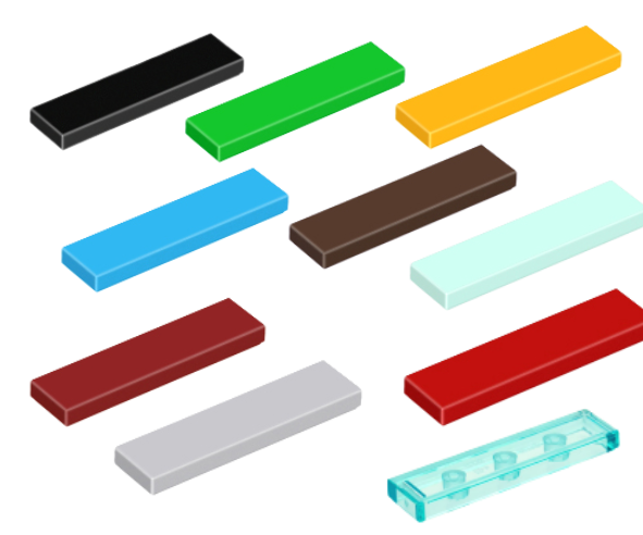 Lego Tiles 1x4